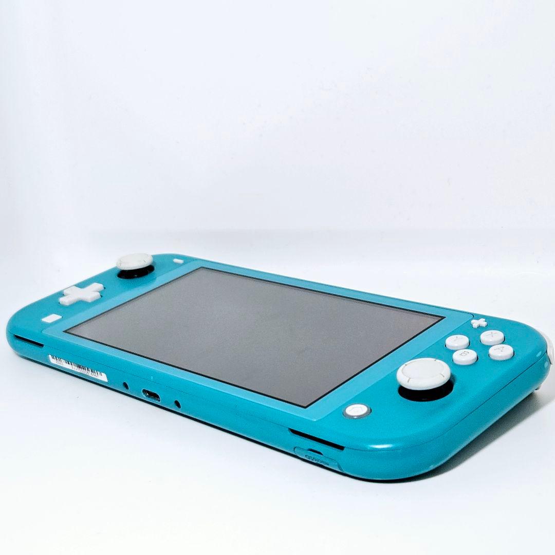 動作品【画面美品】Switch lite ターコイズ 本体 スイッチLite
