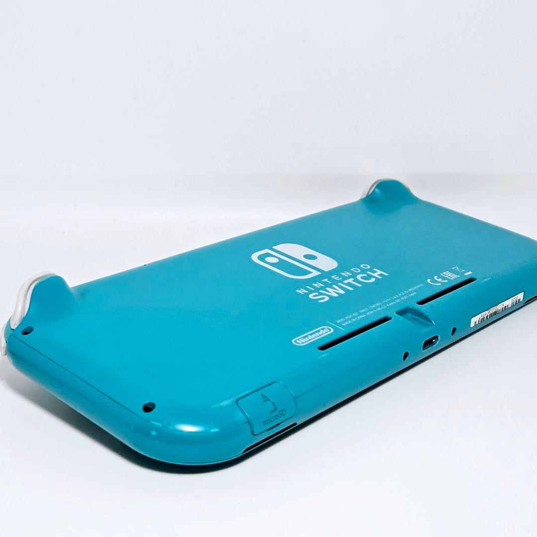 動作品【画面美品】Switch lite ターコイズ 本体 スイッチLite