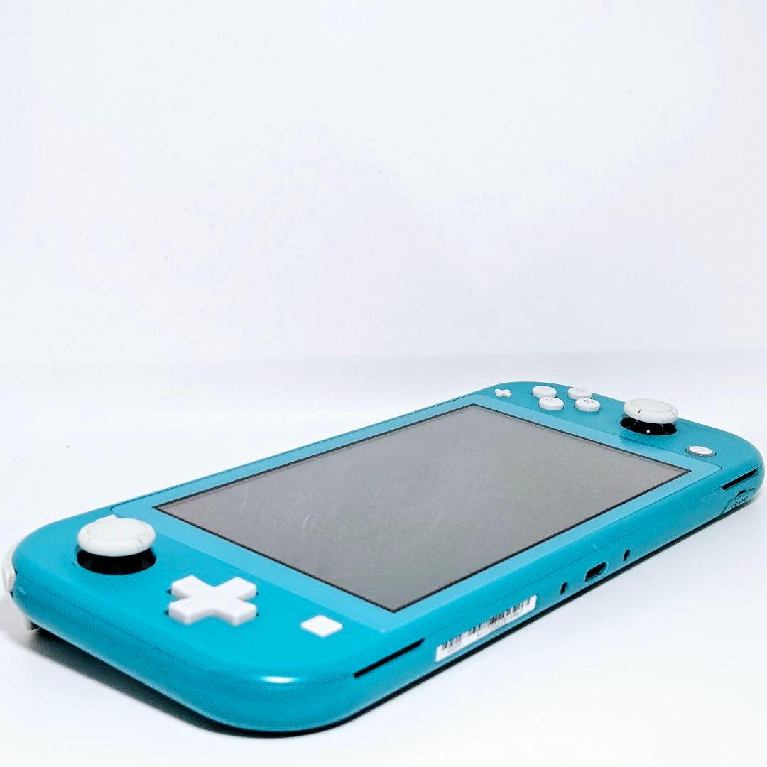 動作品【画面美品】Switch lite ターコイズ 本体 スイッチLite