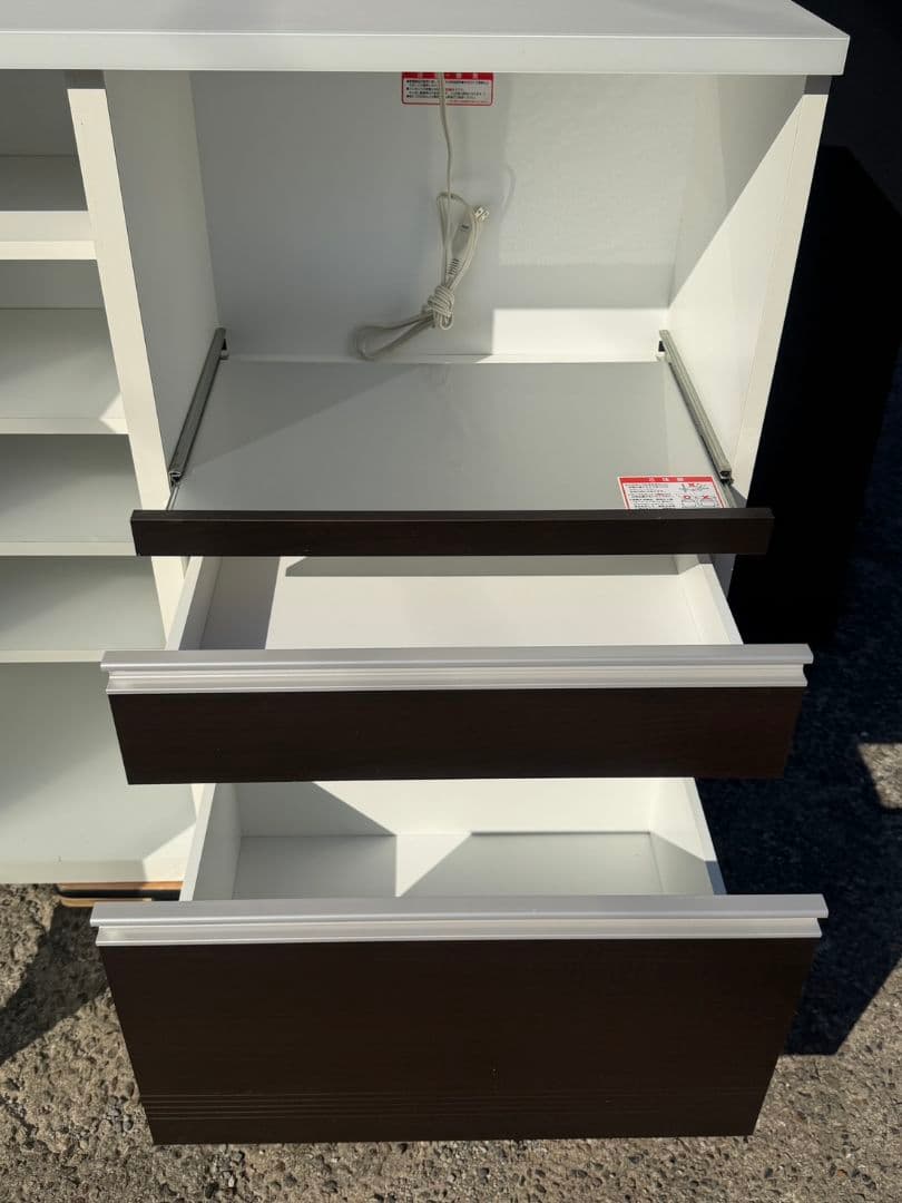 所沢高橋木工所 SUNNY レンジボード エトワール100カウンター直接引取歓迎