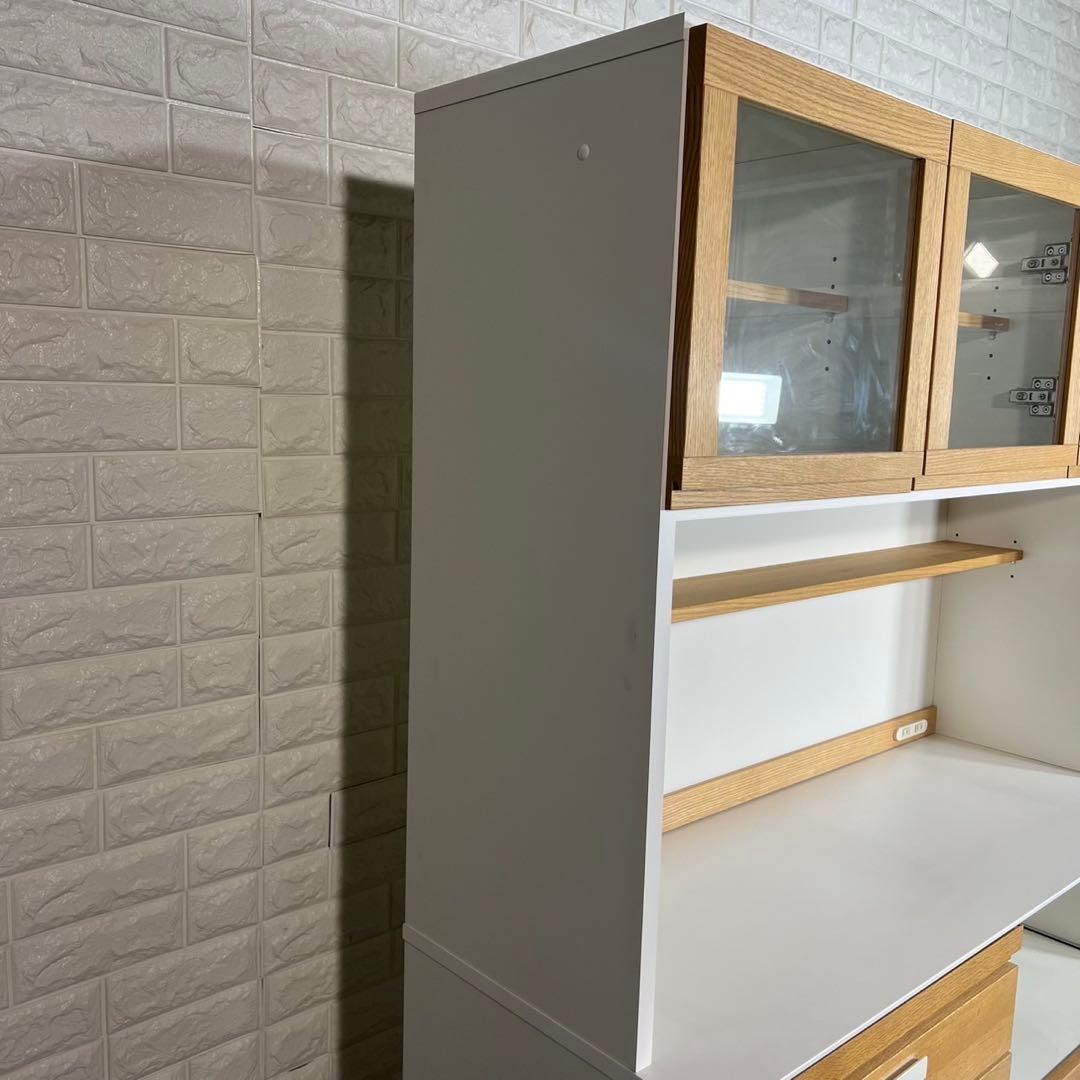 MOMO NATURAL モモナチュラル カップボード 食器棚 収納 A064