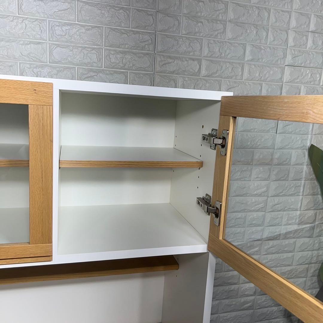 MOMO NATURAL モモナチュラル カップボード 食器棚 収納 A064