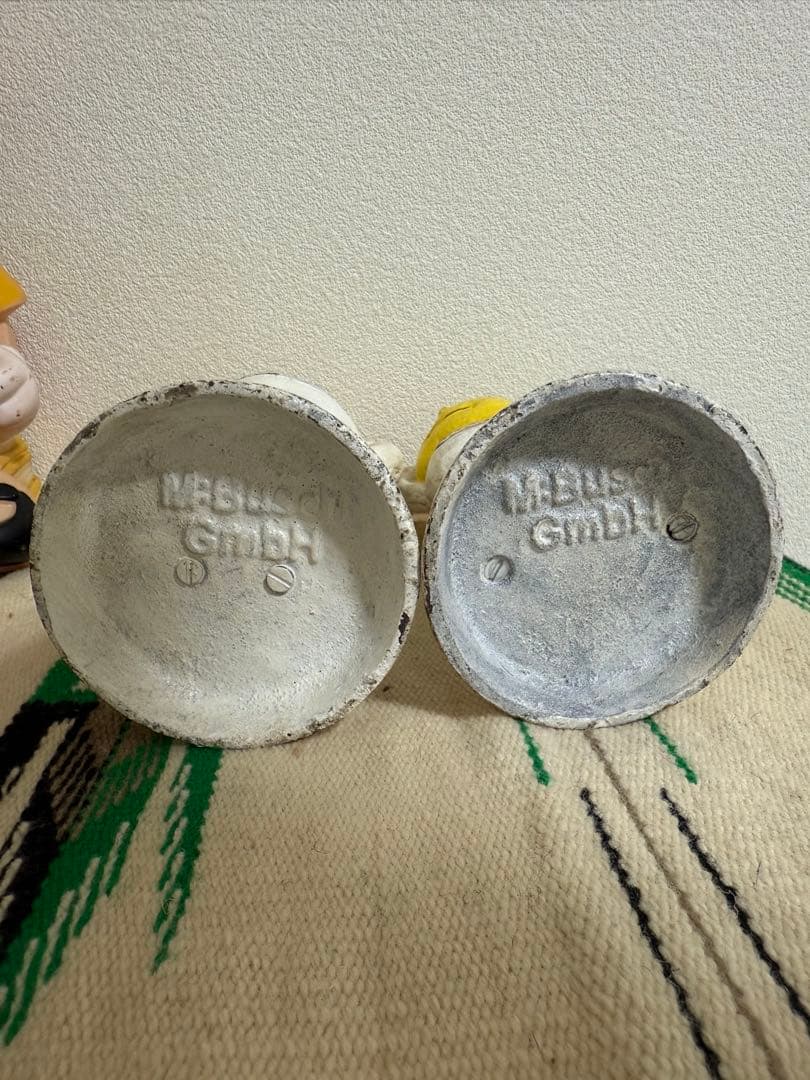 ビンテージ　ESSO エッソ　貯金箱　エッソボーイ エッソガール 企業物 広告