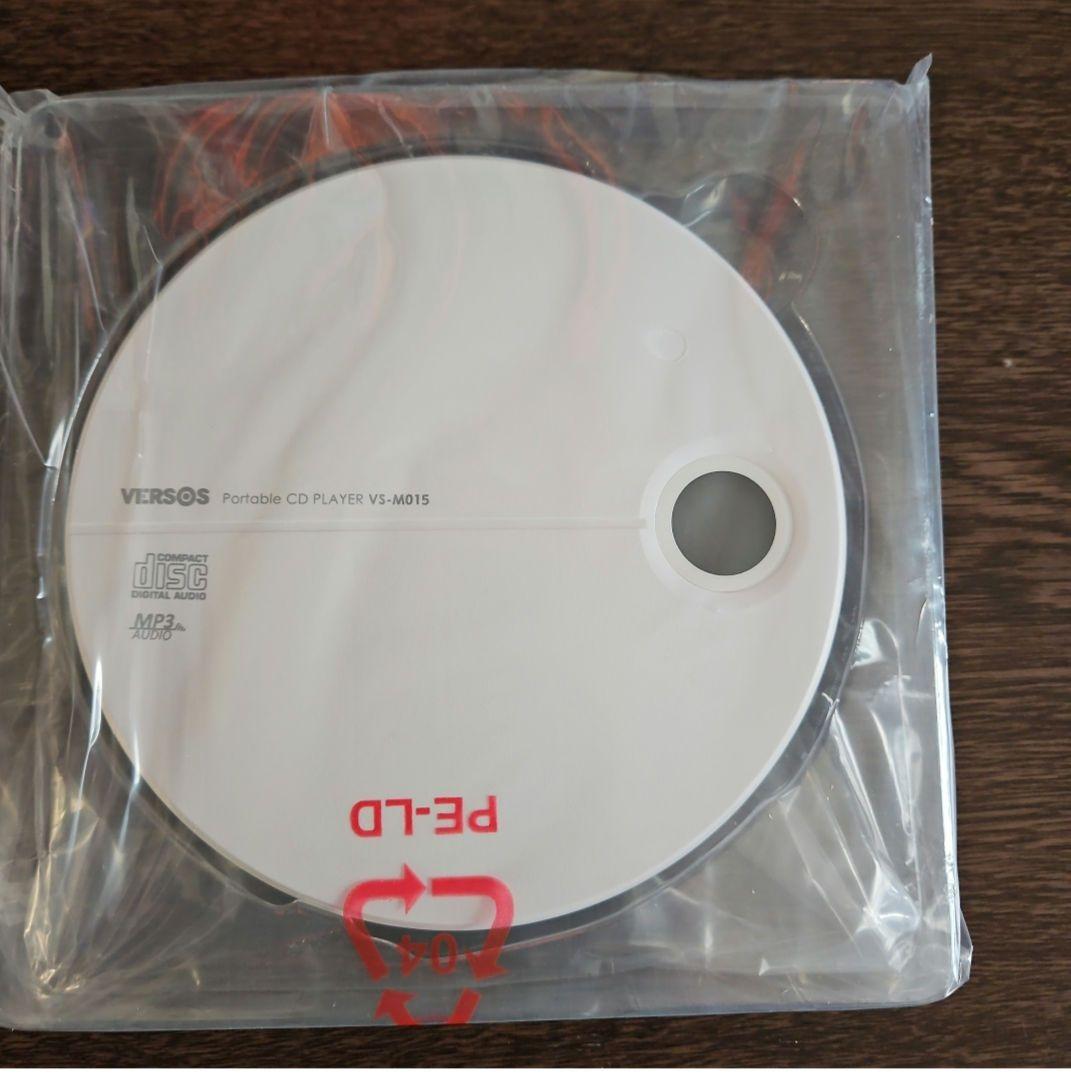 ポータブルCDプレーヤー(新品)