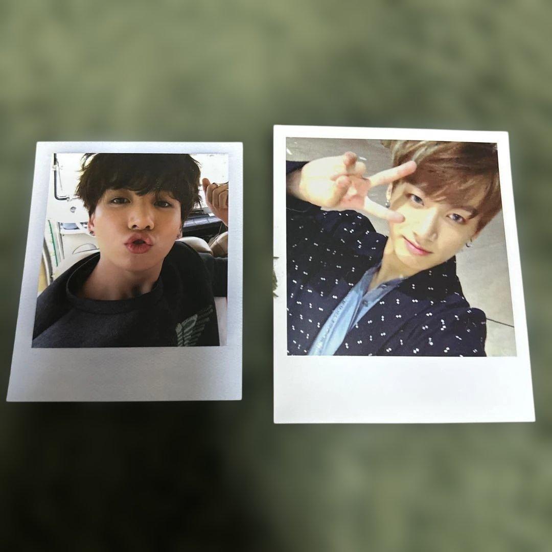 Jungkook ポラロイドBTS トレカ