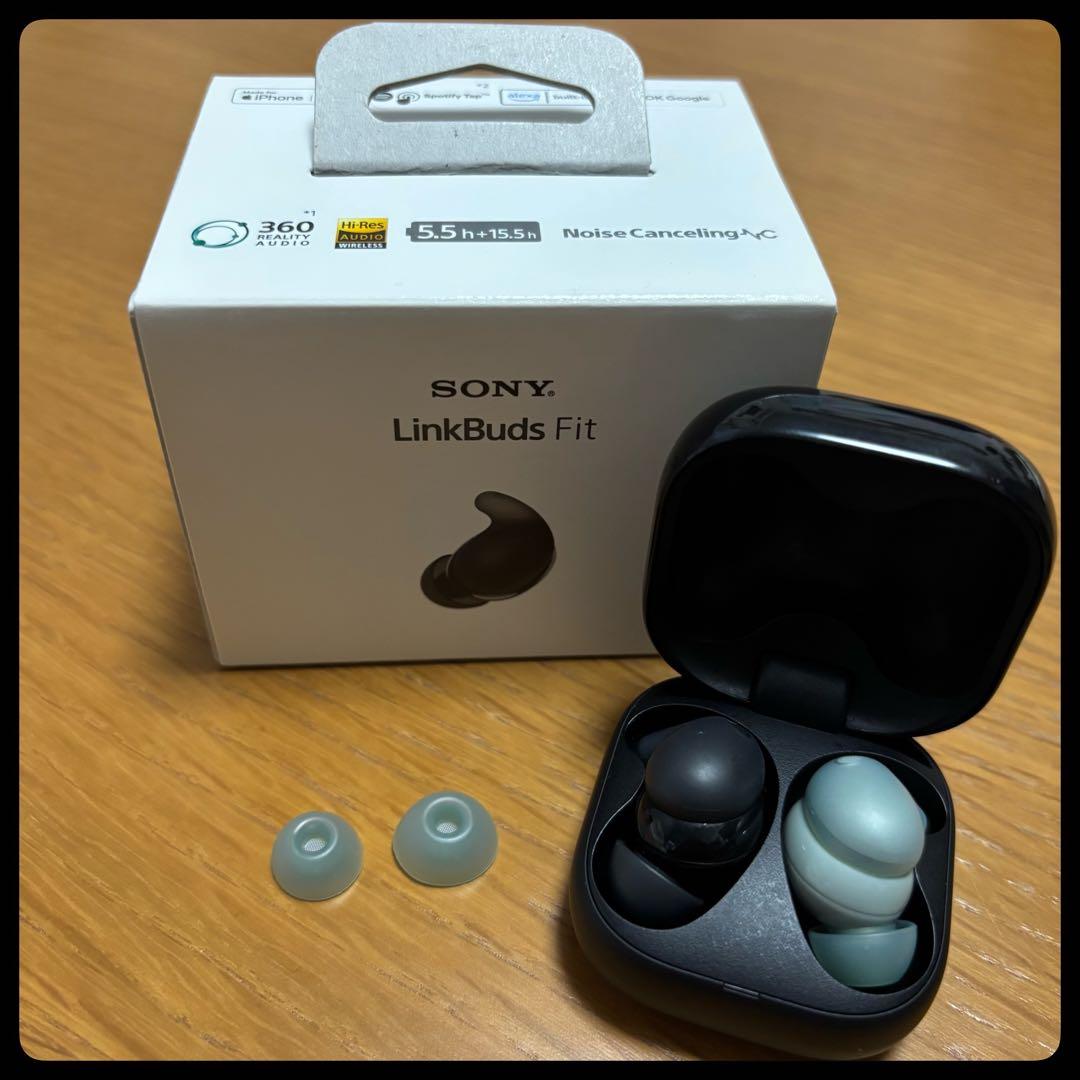 【ジャンク品】SONY LinkBuds Fit WF-LS910N ブラック黒