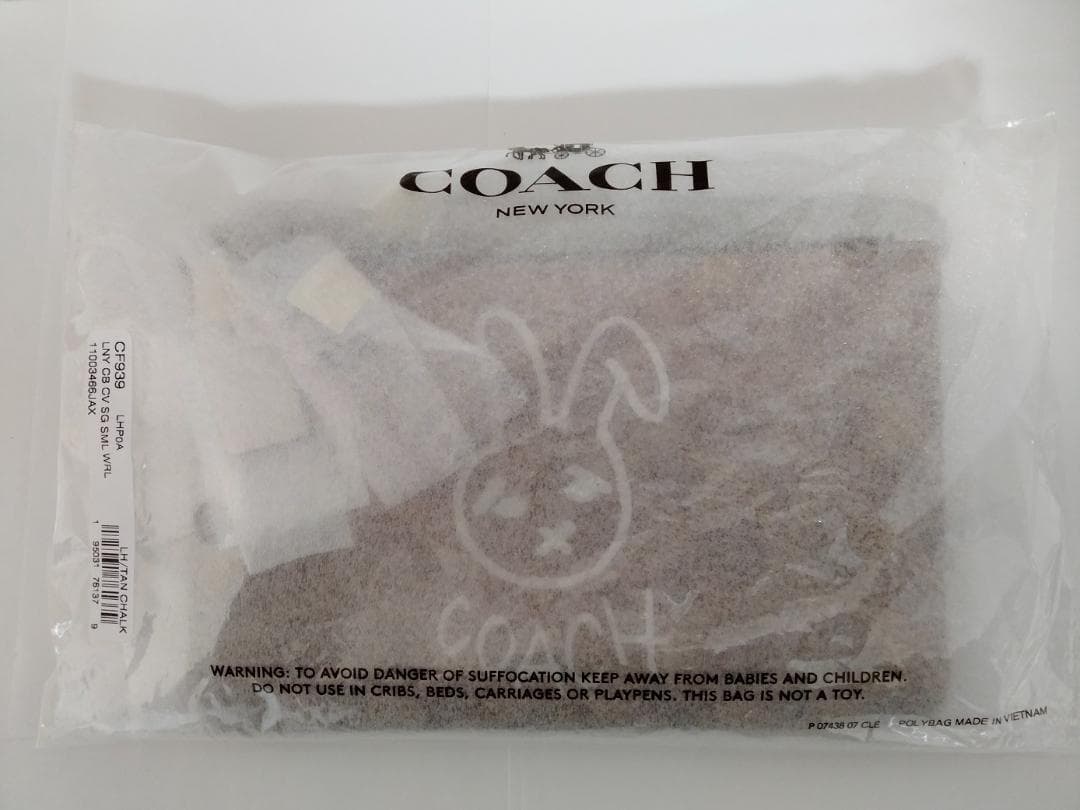 た*ん様 COACH ルーナー ニュー イヤー スモール リストレット