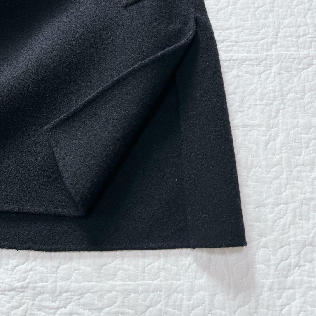 23区 滝沢眞規子さん着用 ウールリバー コート 2023年 ブラック Sサイズ