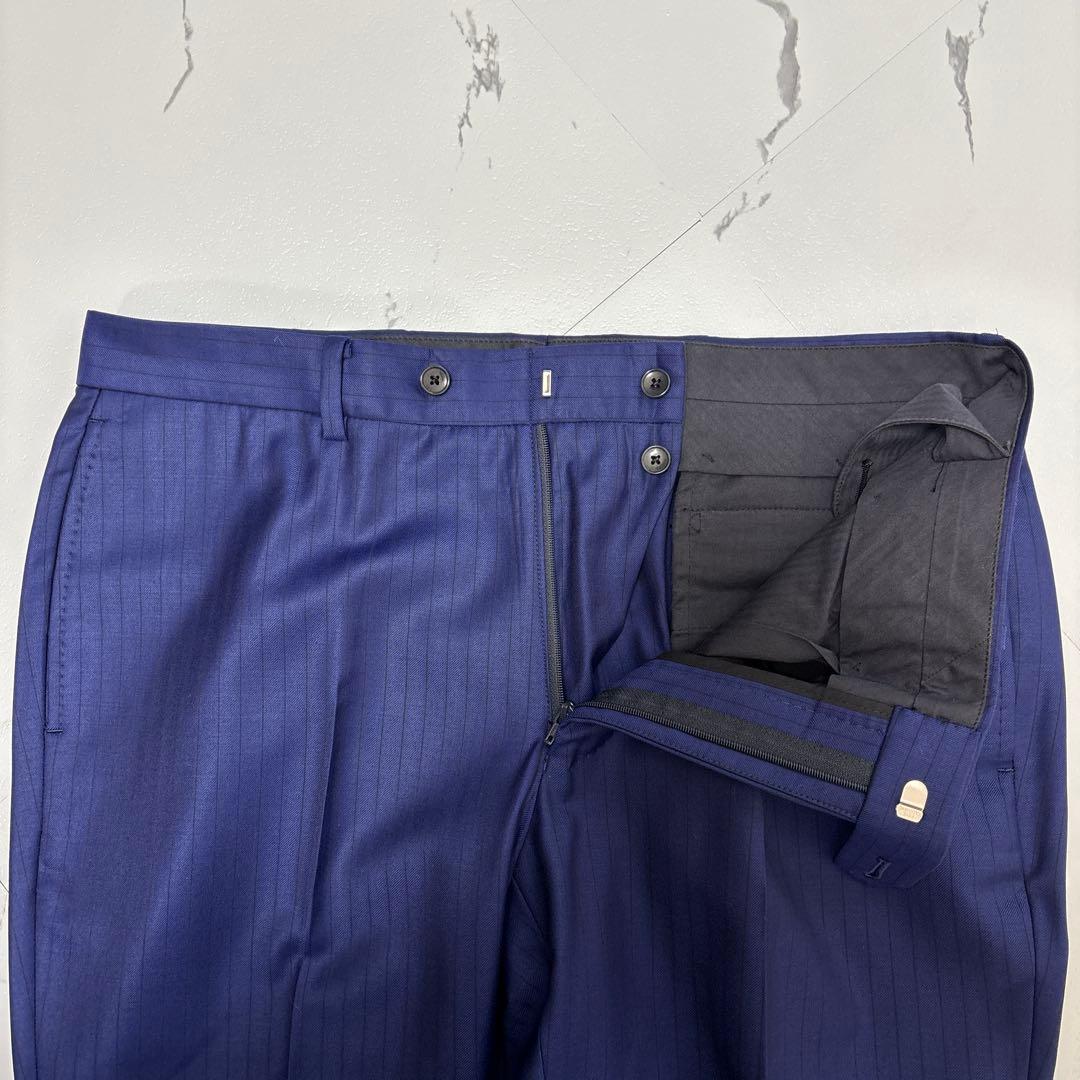 未使用級★ ÉDIFICELe plus élevé セットアップ ストライプ青