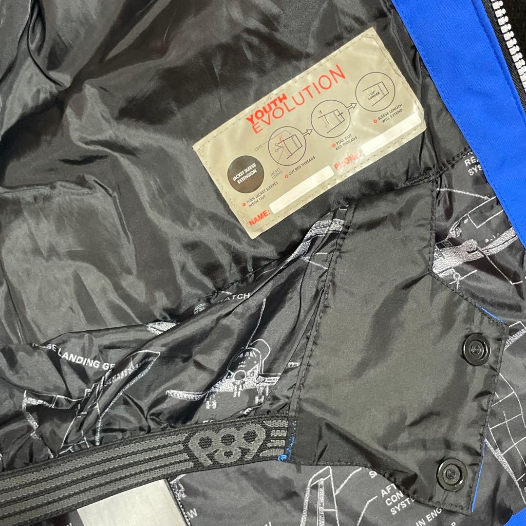 686 NASA スノーボード ウェア キッズ XL 2点セット