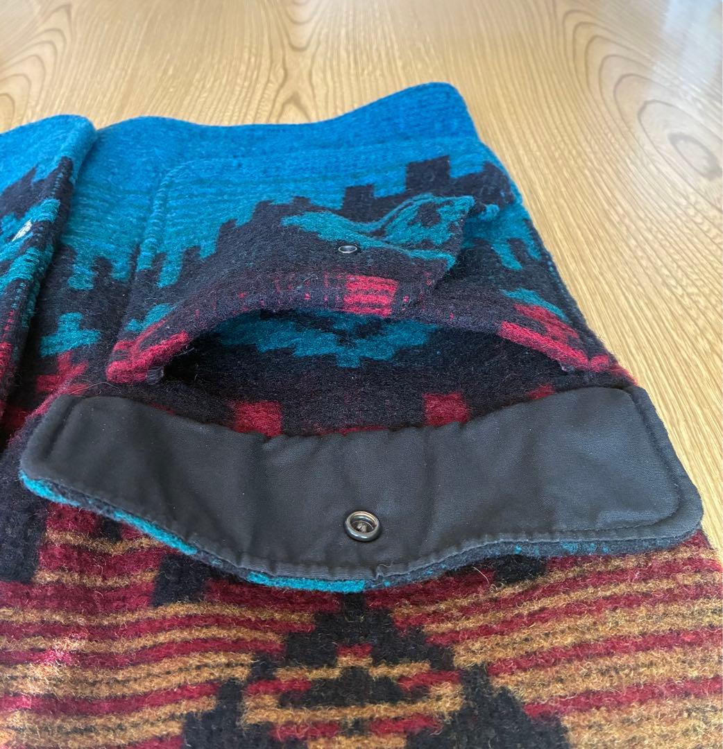 ビンテージWOOL RICH 80s ネイティブ柄 ウールジャケットUSA M