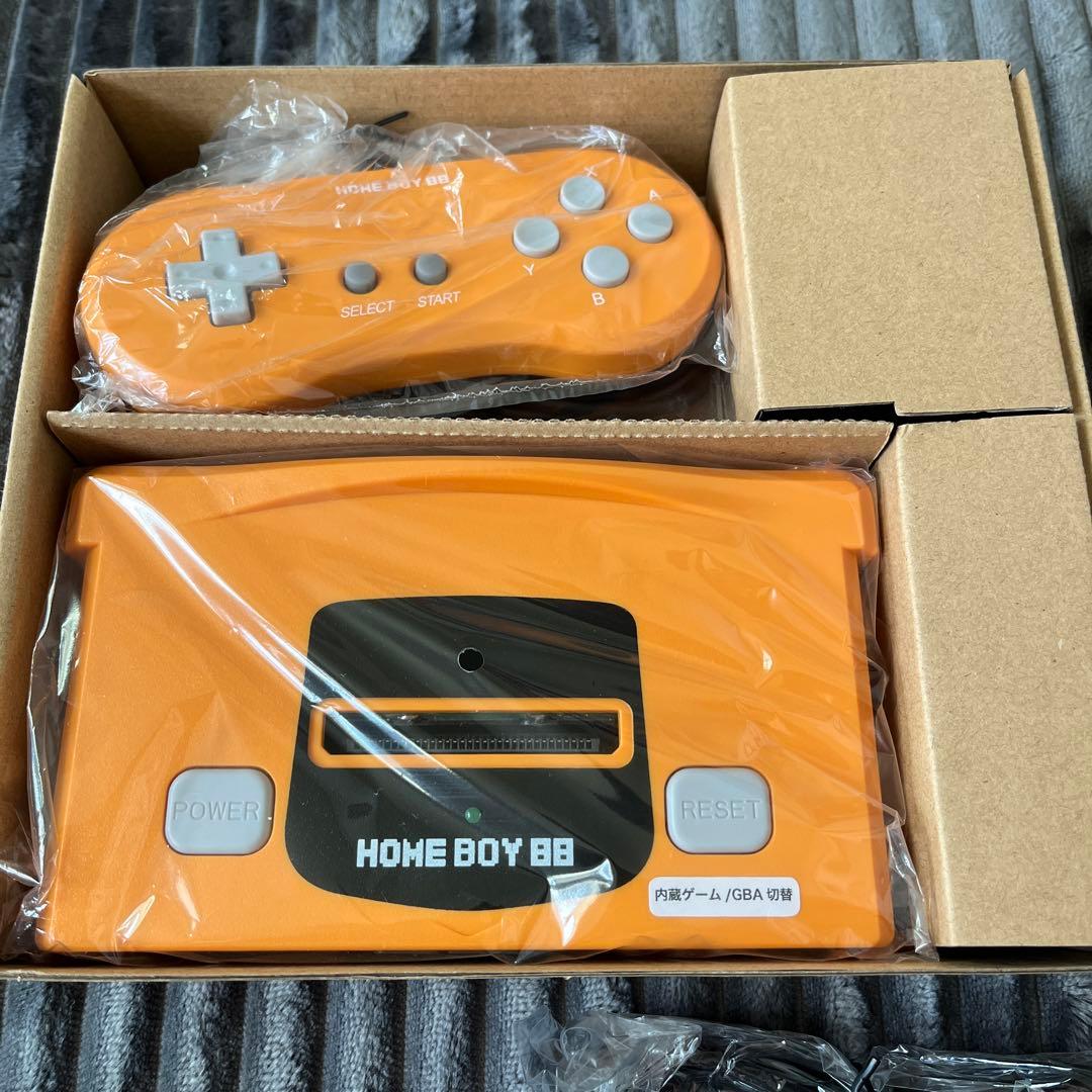 新品未使用　 BOY 88 GBA互換機　ホームボーイ　オレンジ