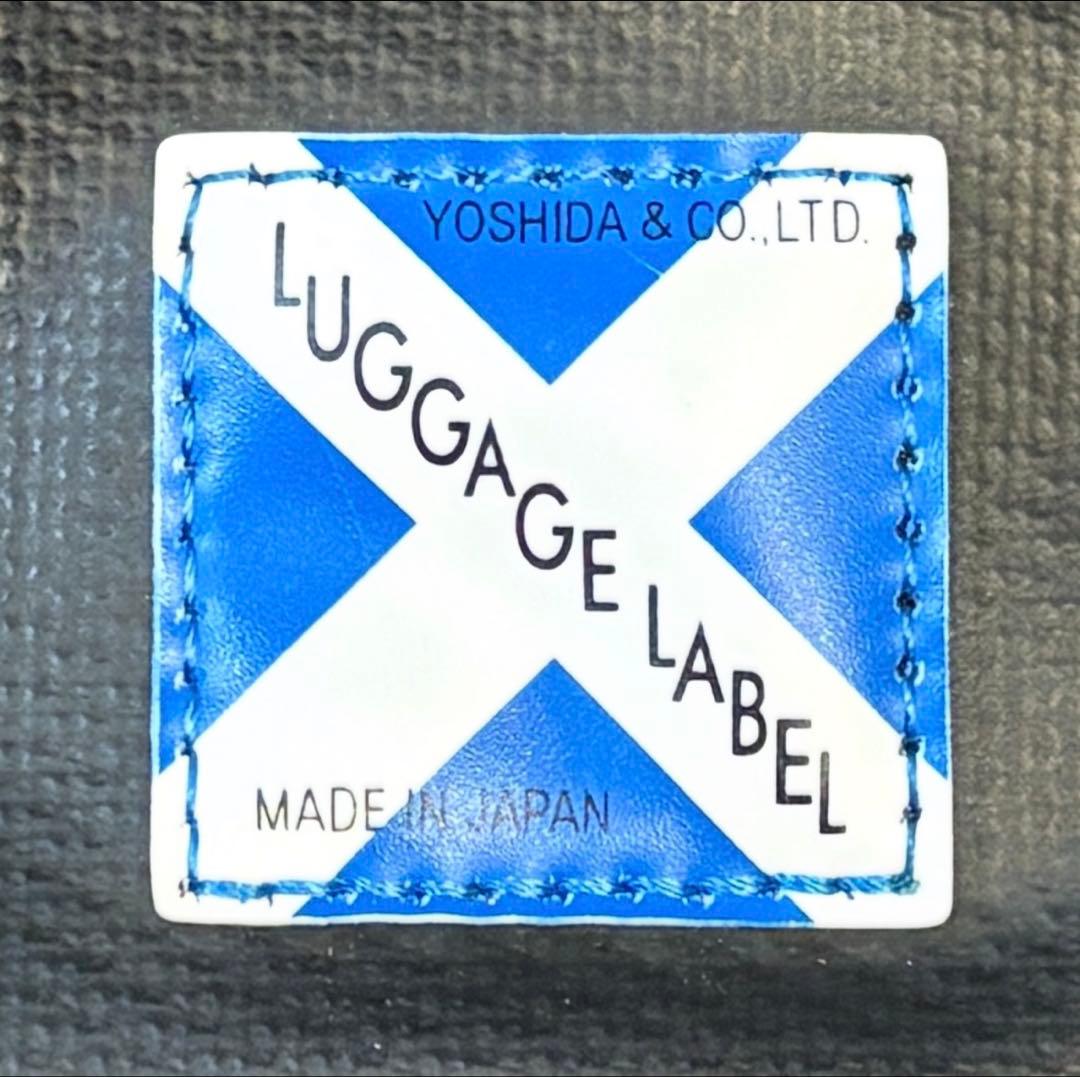 【極美品】ラゲッジレーベル 青タグ ニューライナー ショルダーバッグ 2層 黒