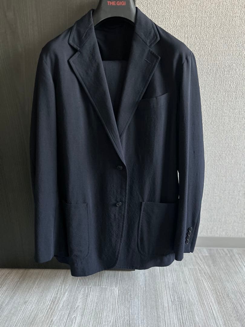 COMOLI ウール 2Bジャケット ネイビー❷サイズ