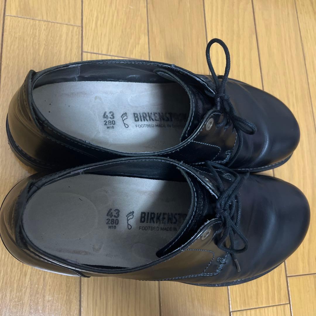 ドイツ製 ビルケンシュトック ギルフォード 黒43 ポストマンシューズ ダービー