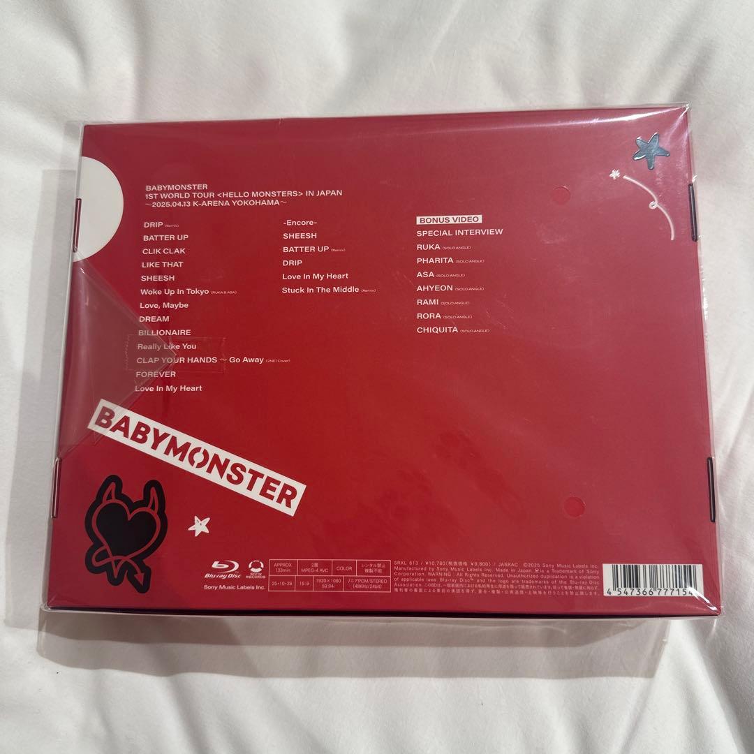 BABYMONSTER Blu-ray 完全生産限定盤