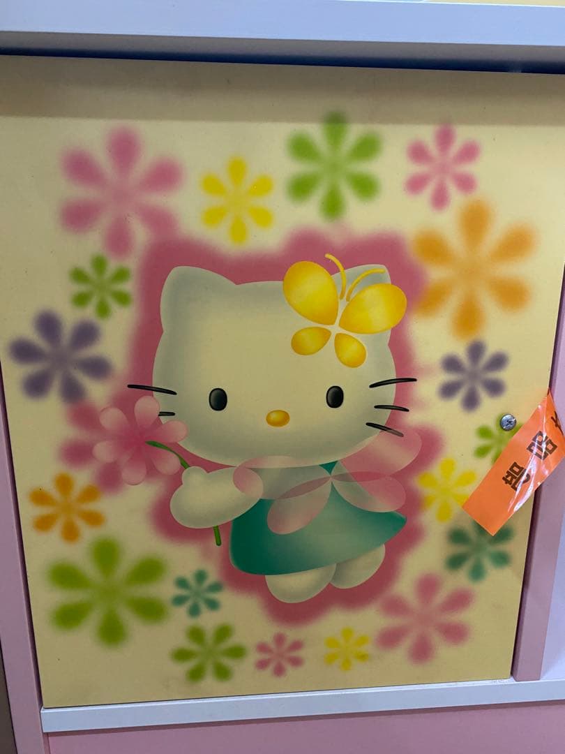 未使用　希少　当時物　ハローキティラック　テレビ台