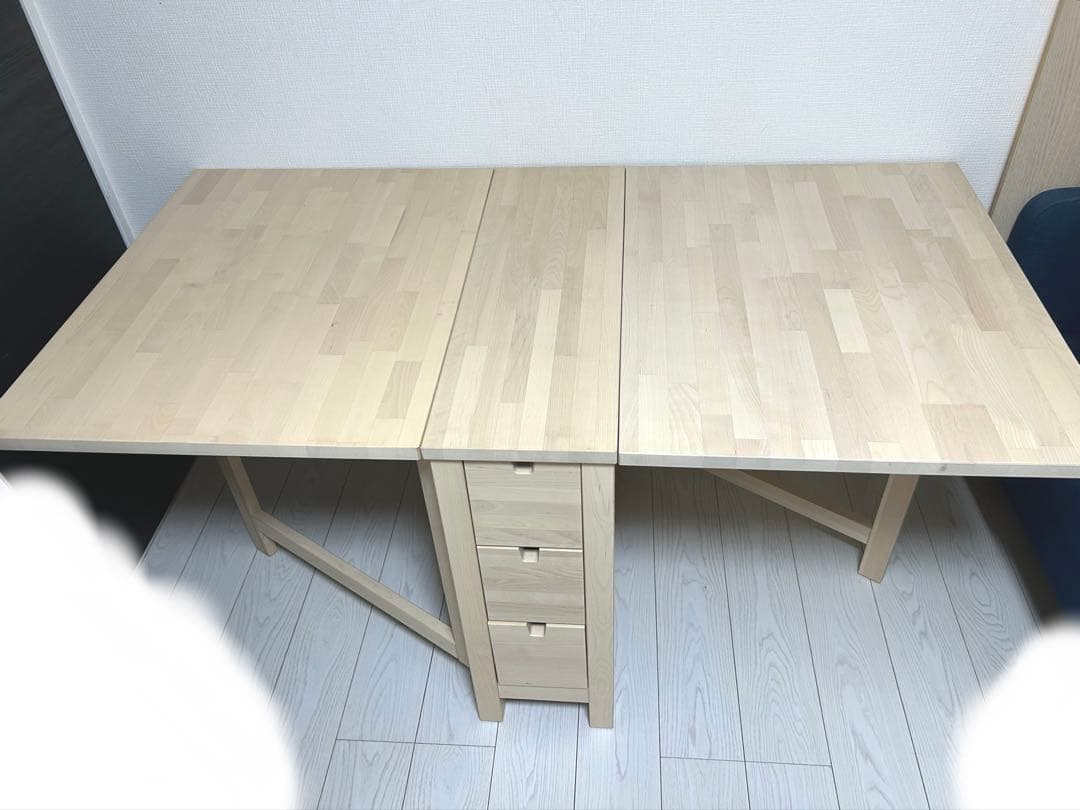 【極美品】IKEA イケア　NORDEN バタフライテーブル　折りたたみテーブル