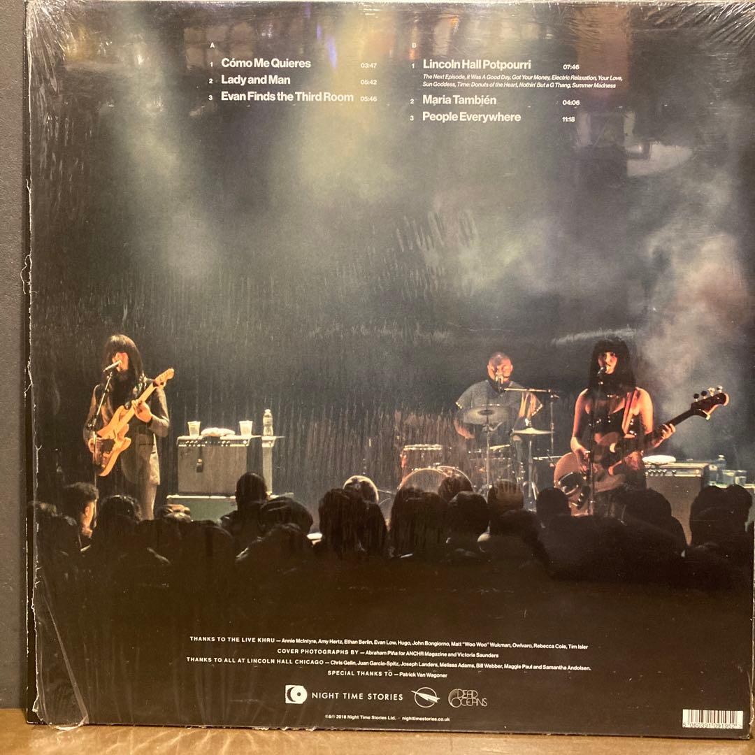 Khruangbin Live at Lincoln Hall パープルビニール