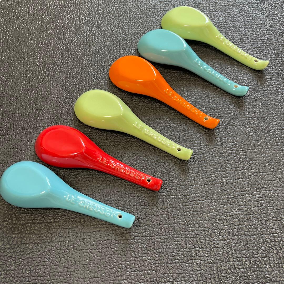 LE CREUSET カラフルスプーン 6個セット