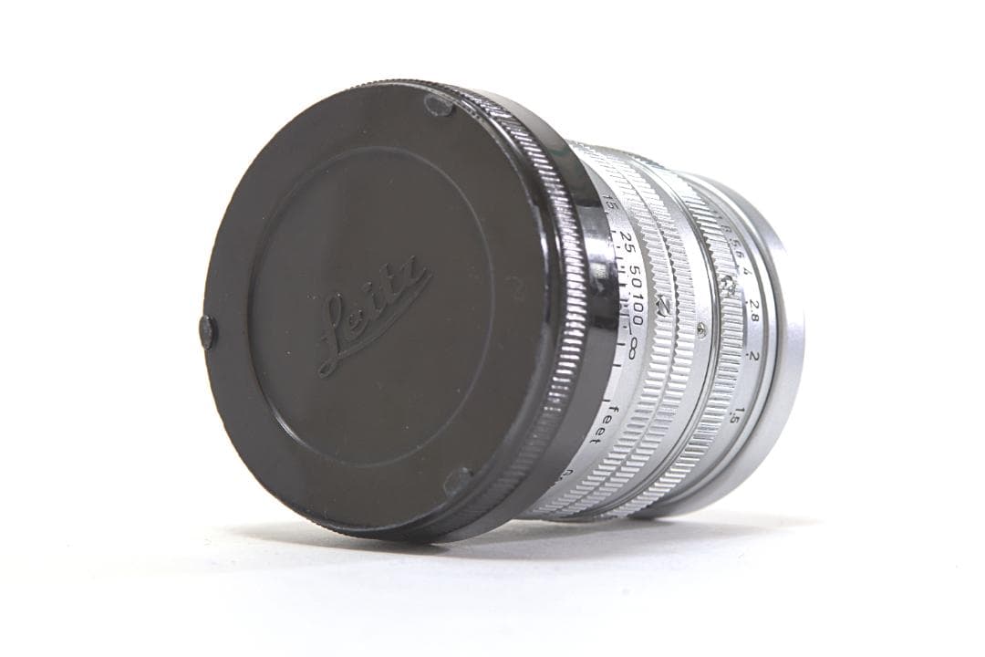 ライカ Leica 単焦点レンズ summarit 5cm f1.5 シルバー