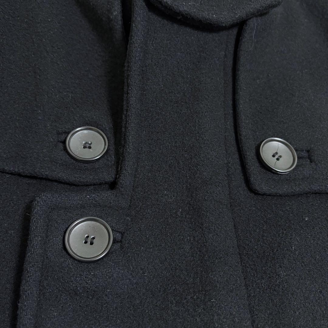 08AW ニコラ期 バレンシアガ ダッフルコート ミリタリー チンストラップ