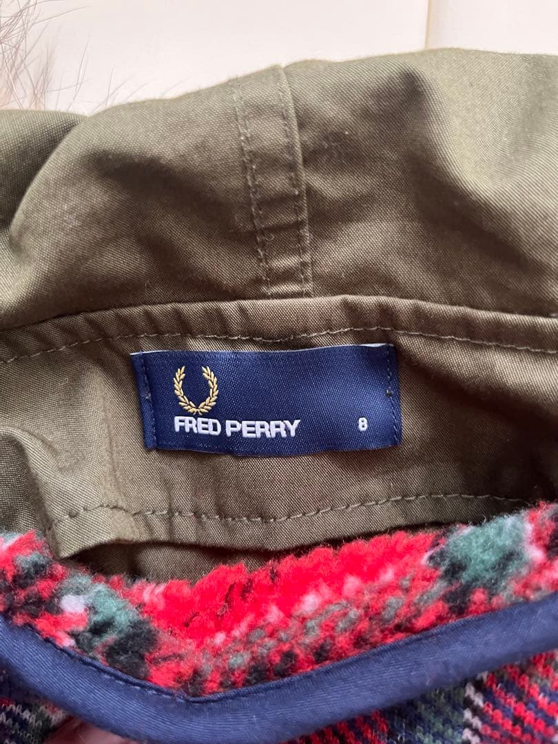 FRED PERRY カーキ モッズコート Sサイズ