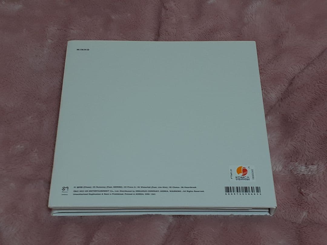 SHINee ミンホ minho chase complete アルバム　白