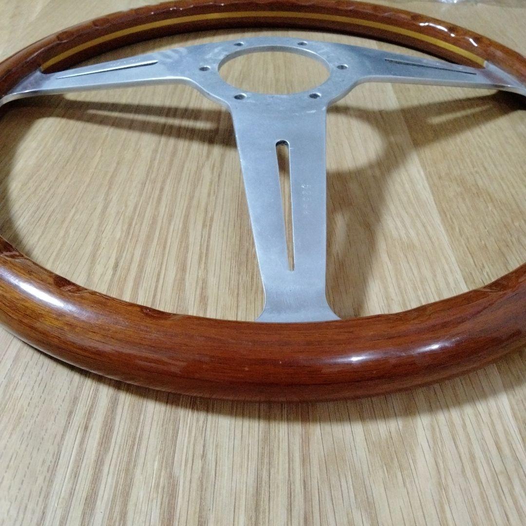【80'S】NARDI ナルディ　クラシックウッド　ステアリングホイール　当時物