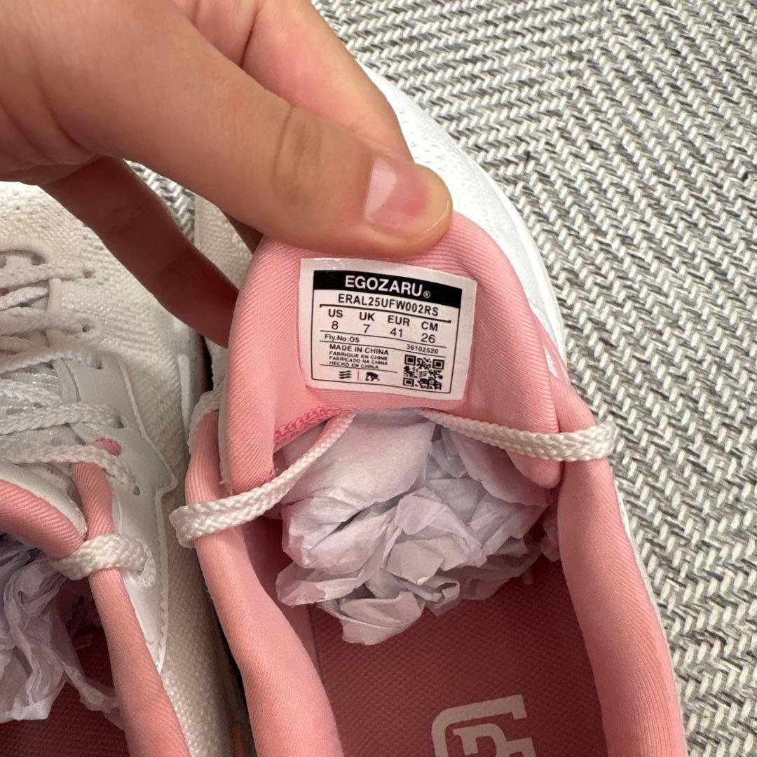 [完売モデル]EGOZARU RIKU1 provepink×white