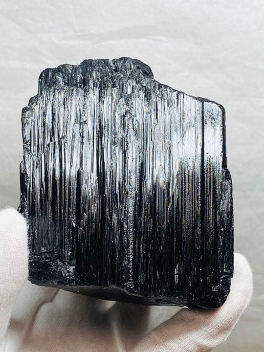 天然石　お守り　ブラック　トルマリン 1014g 107㍉