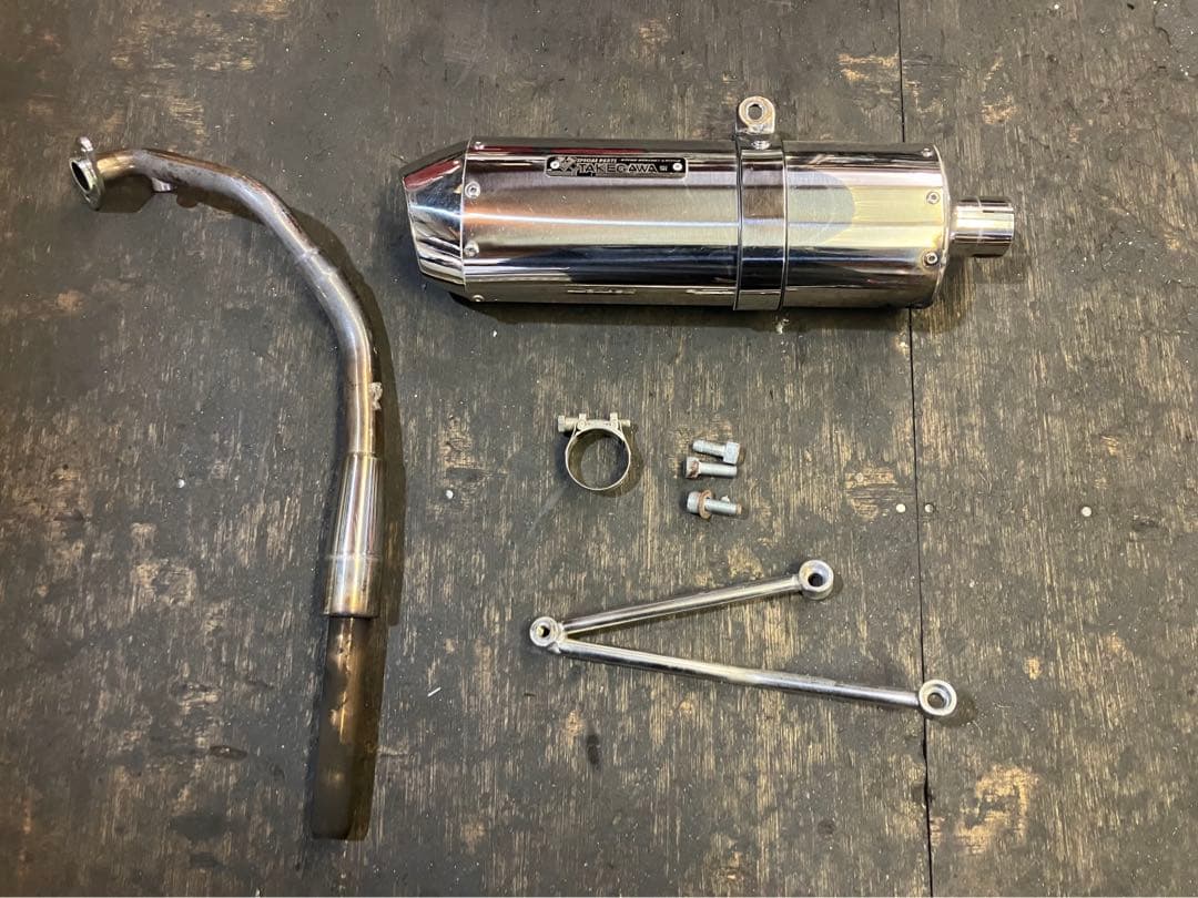 アドレス110/ SP 武川 コーンオーバルマフラー