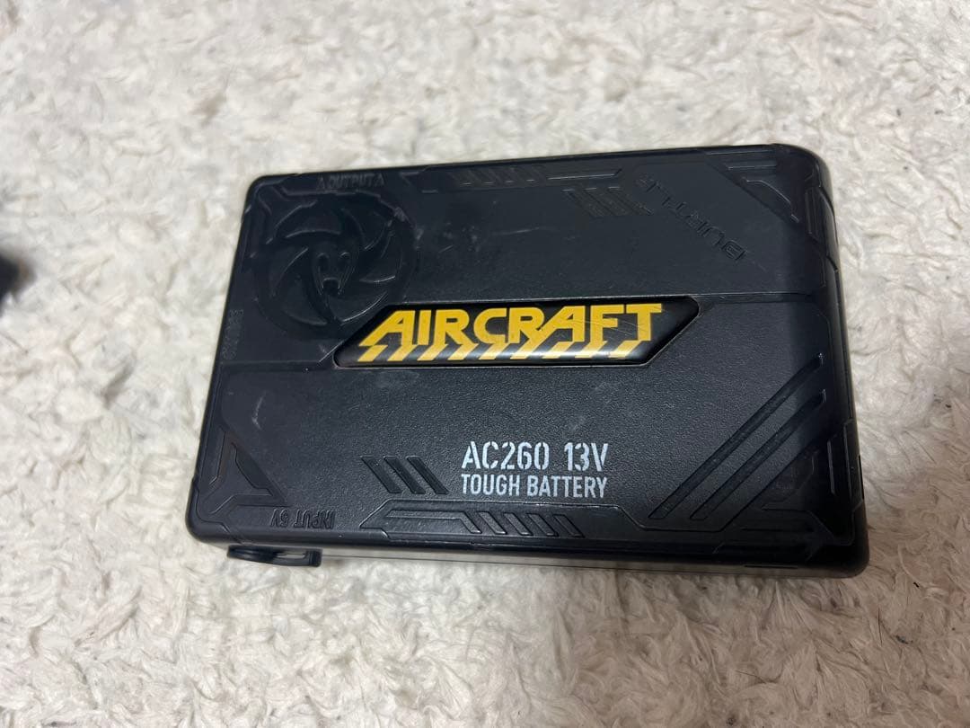 空調服　バートル　バッテリーファンセットBURTLE　AIRCRAFT１３V