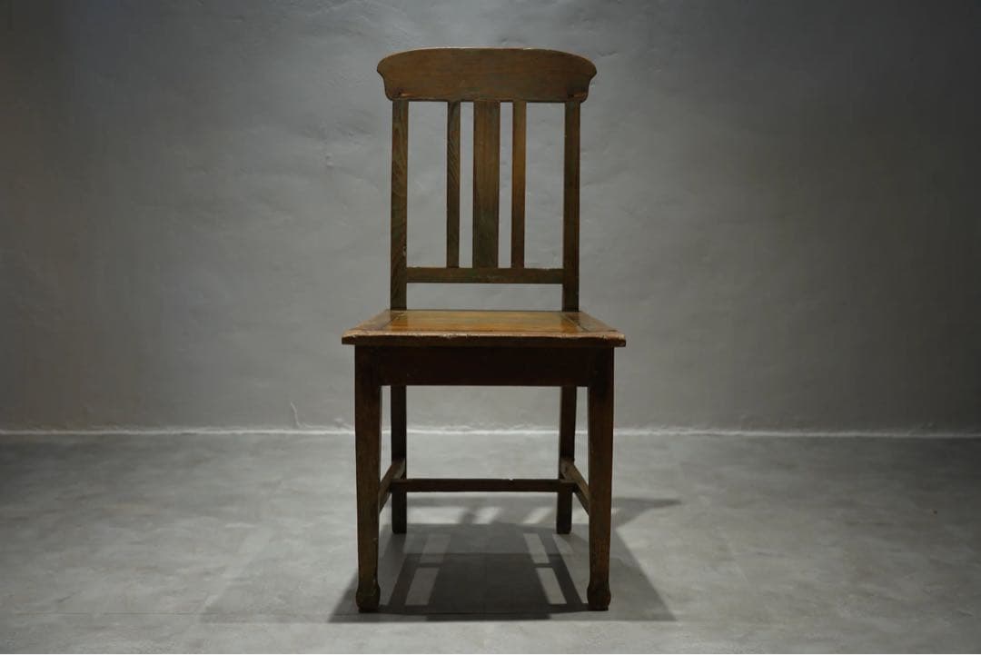 フランスアンティーク　アトリエチェア　古木　椅子