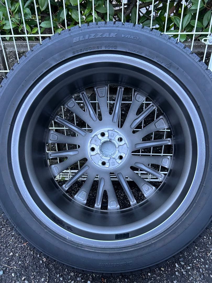 レクサスRX350 スタッドレス タイヤ・ホイールセット235/50R21