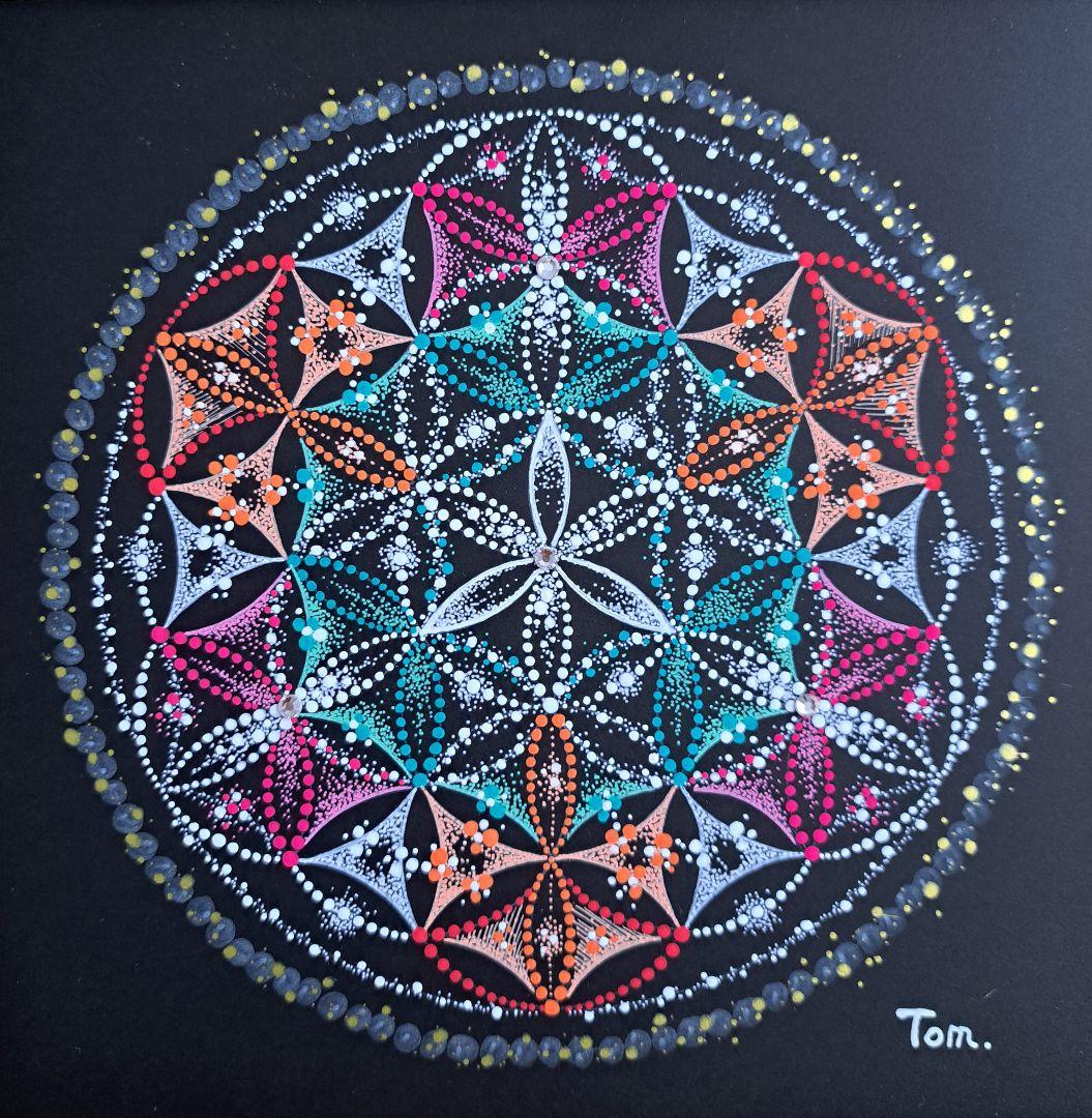 世界に一つ！あなただけの点描曼荼羅を描きます