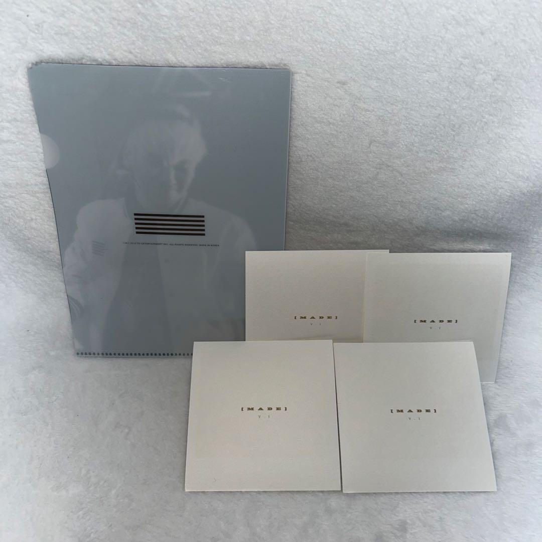 BIGBANG クリアファイル ＆ポラロイド4枚セット V.I