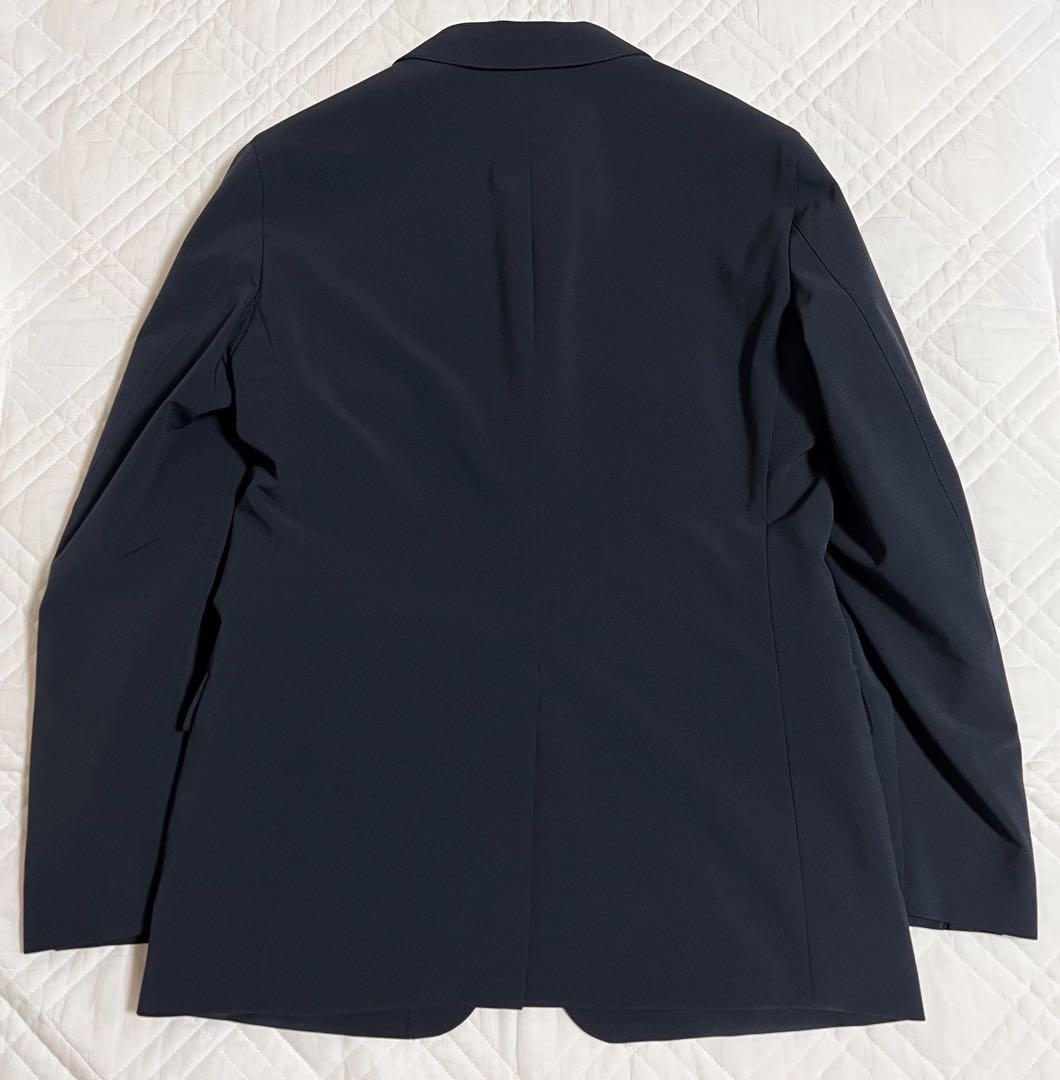 新品 タグ付き DESCENTE スーツ クールマックス ブルー 織柄 A5