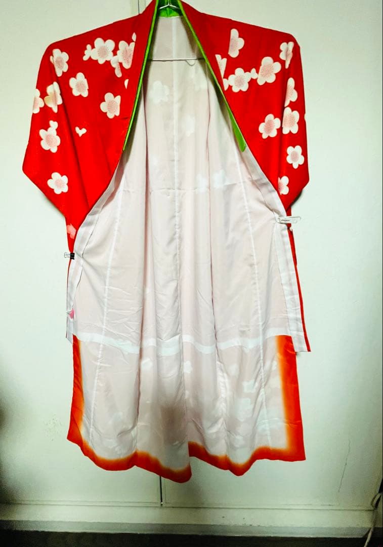 振袖セット 7歳 七五三用お雛様
