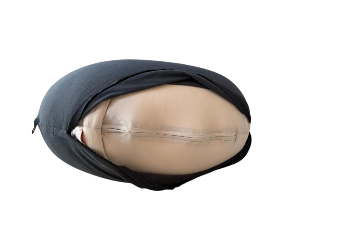 【美品】yogibo ヨギボーサポート本体　ダークグレー