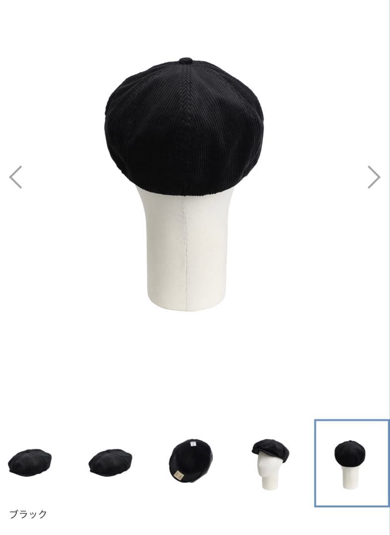 帽子 STANDARDCALIFORNIA SDCorduroyNewsBoyCap