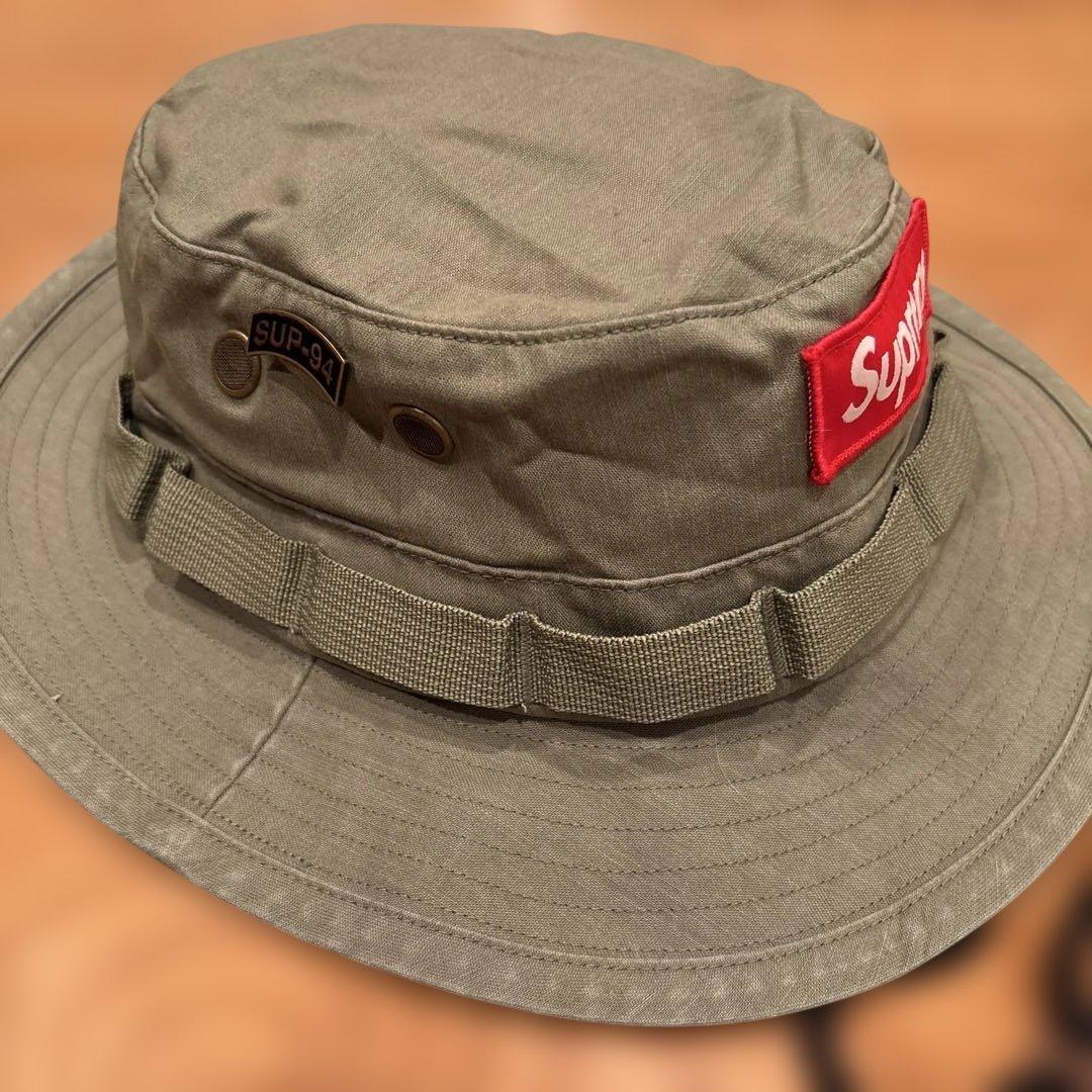 帽子 2024AW supreme Military Boonie Olive M/L