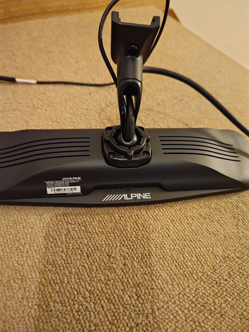 ALPINE DVR−DM1200A−IC　ミラー型ドライブレコーダー 2カメラ