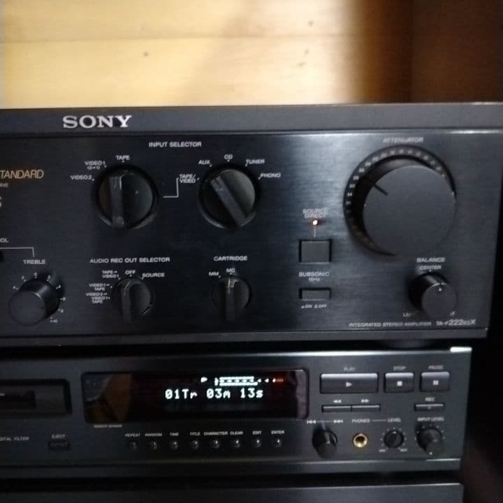 ソニー プリメインアンプ TA-F222ESX