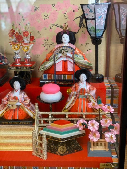 雛人形♡ガラスケース♡オルゴール付き♡