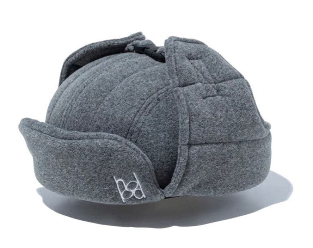 トラッパー hood モリハルナ ライトグレー ニューエラNewEra