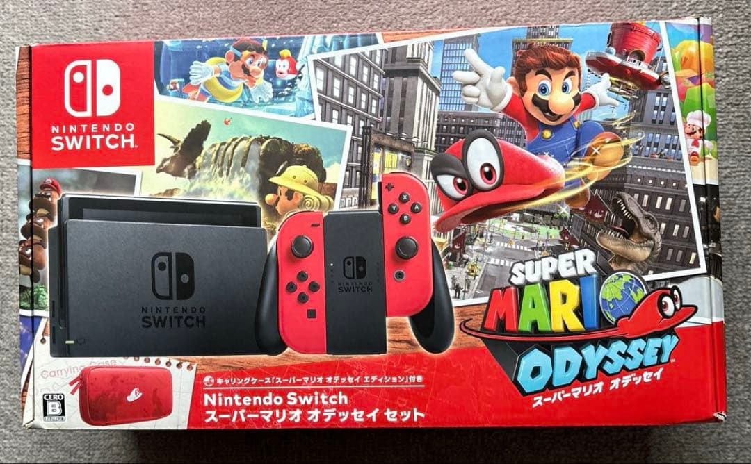 【超美品】Nintendo Switch スーパーマリオ オデッセイセット