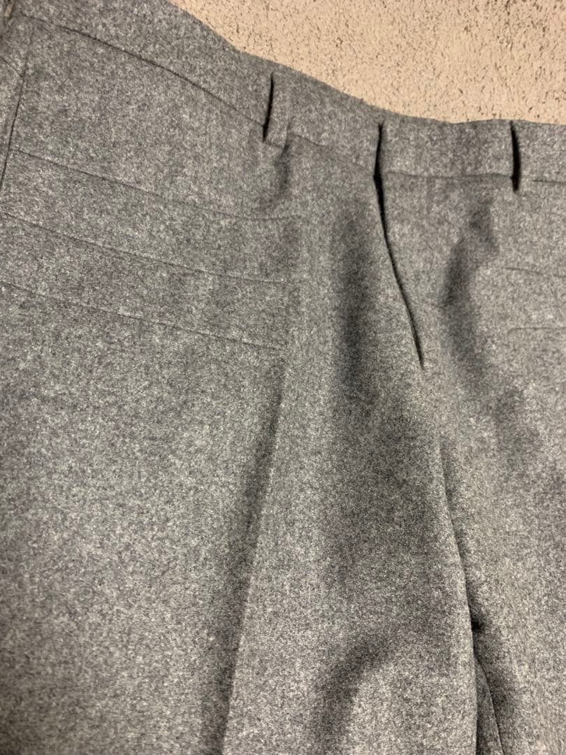 2002AW DIOR HOMME エディ期 パンツ　ウールパンツ カシミヤ