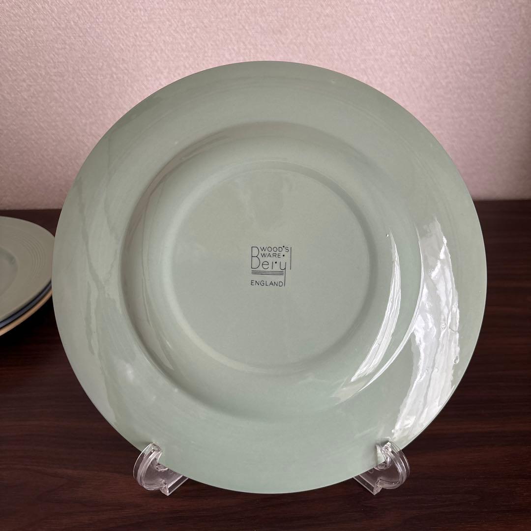 WOOD’S WARE Jasmine/Iris/Beryl プレート 小大6枚