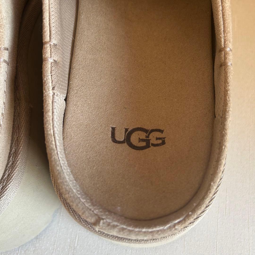 【美品】UGGアグ☆NEW HEIGHTS CLOG BEIGE 厚底 24cm